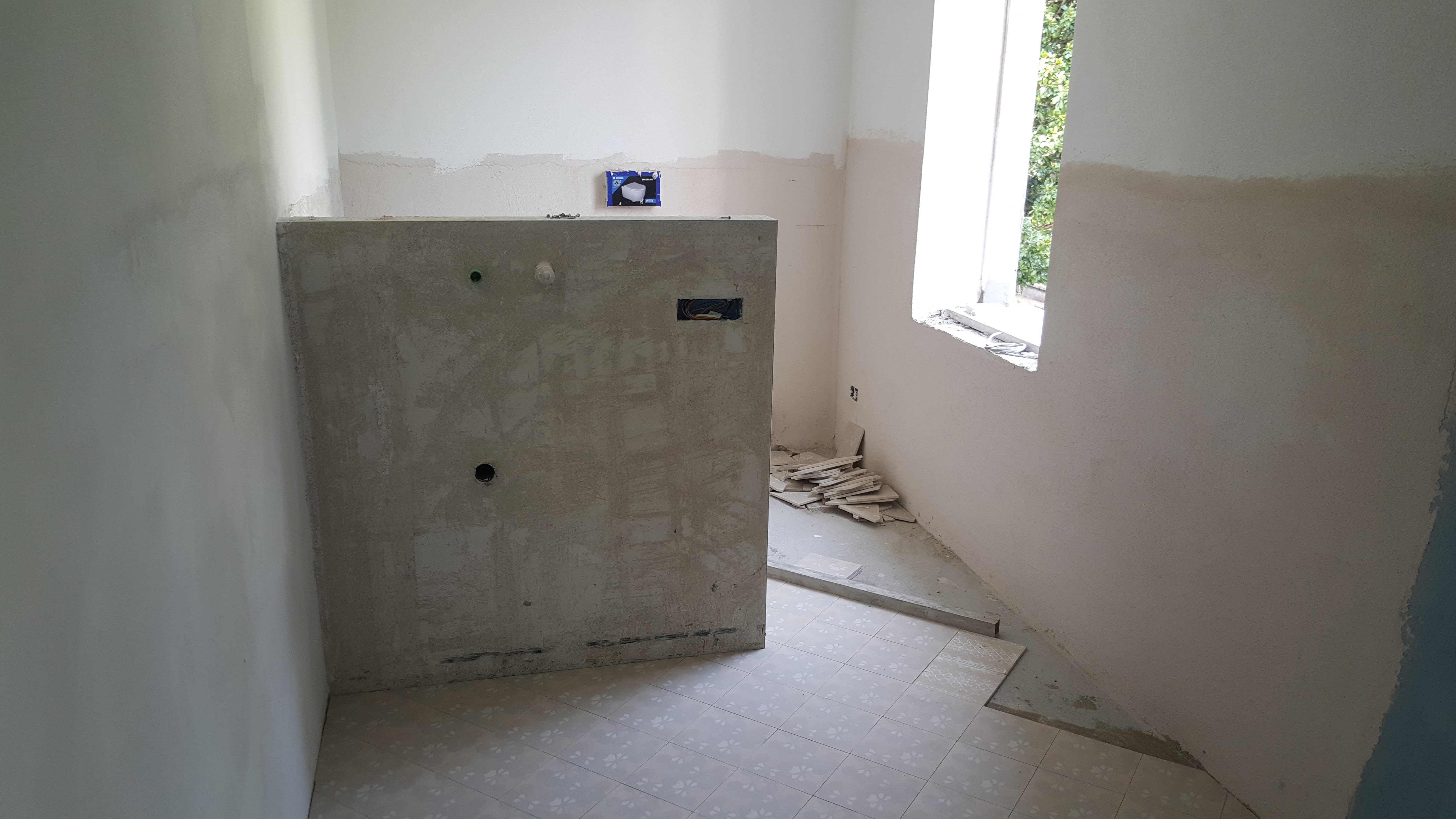 Ristrutturazione casa reggio emilia, bagno padronale 1